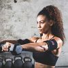 Heat & sweat Production to The Bicep Area Gym