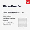 We Sell Mats 3/8 Inch Thick Interlocking Foam Carpet Tiles