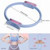 JX FITNESS Pilates Ring - Upgraded Magic Fitness Circles with Yoga Strap
