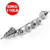 Dumbbells Barbell Weights Set with Bar