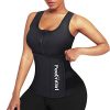FeelinGirl Neoprene Sauna Suit Tank Top Vest with Adjustable Waist