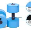 RIMSports Water Dumbbells Weights for Pool Exercise