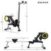 Magnetic Rowing Machine, Foldable Indoor Exercise Equipment