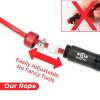 Quick Fit Jump Rope Set of 2 Weighted & Non-Weighted Skipping Cords