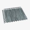 Forest Floor 3/8" Thick Printed Wood Grain Interlocking Foam Floor Mats