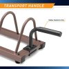 Steelbody Horizontal Plate and Olympic Bar Rack – Effortless Weight Management for a Powerful Training Experience