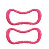 Ellsang Yoga Ring Pilates Ring, 2 Pcs Adjustable Soft Fitness