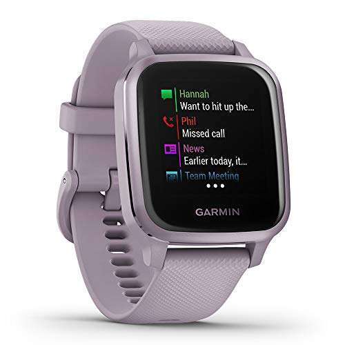 Garmin Venu Sq (Orchid) Extra Style Band Bundle