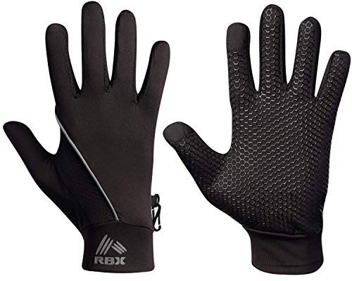 RBX Men's Workout Gloves – Lightweight Winter Exercise Running Gloves