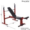 Body-Solid Best Fitness Adjustable Olympic Folding Weight Bench