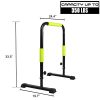 ER KANG Dip Stand Station, 350LBS Adjustable Height Fitness Parallette Dip Bar