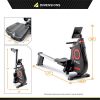 CIRCUIT FITNESS Circuit Fitness Foldable Magnetic Rowing Machine