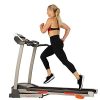 Sunny Health and Fitness Folding Treadmill with Digital Monitor