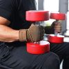 DIBEAR Gym Workout Gloves, Half Finger Weight Lifting Gloves