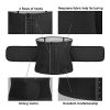 Yamadan Mens Neoprene Sauna Waist Cincher Slimmer