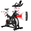 KOUZ LIVE Magnetic Resistance Exercise Bike, Indoor Stationary Bikes