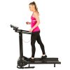 FITNESS REALITY Folding Electric Treadmill with Goal Setting Computer