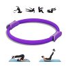 TOPTEAM Pilates Ring Fitness Circle, Yoga Magic Circle Resistance Exercise