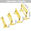Speed Agility Training Equipment Set - Includes 4 Adjustable Hurdles