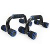 Freehawk Push Up Bars Strength Training Workout Stands Steel Handles