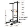 Vlemua Power Tower Dip Station Adjustable Pull Up Bar