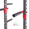 Body Power Deluxe Rack Cage with Accessories, Attachments