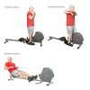 Sunny Health Magnetic Rowing Machine with 16 Resistance Levels for Full-Body Workout