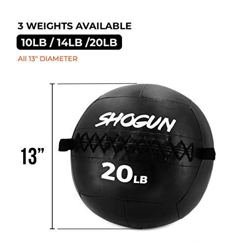 Shogun Sports Soft Wall Ball. Durable Medicine Ball for Strength TOP ...