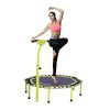 Newan 48" Silent Trampoline with Adjustable Handle Bar