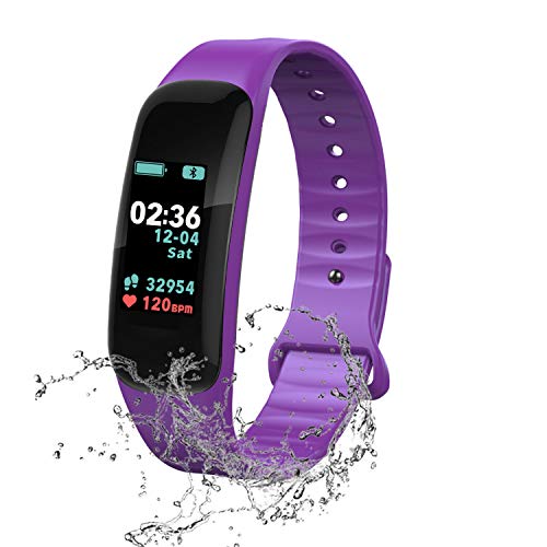 Fitness Tracker, Color Screen Activity Tracker with Blood Pressure