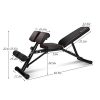 DlandHome Home Gym Adjustable Bench Sit Up Incline Exercise