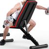 Adjustable Weight Bench, Utility Barbell Lifting Press
