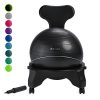 Gaiam Classic Balance Ball Chair – Exercise Stability Yoga Ball