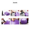 REEHUT Anti-Burst Core Exercise Ball w/Pump, Manual for Yoga