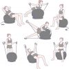 Resistance Bands & Pump for Yoga, Pilates, Fitness, Gym
