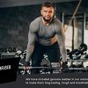 Premium Leather Workout Gloves for Women & Men