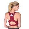 Women High Impact Sports Bra Phone Pocket Running Bra