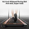 UREVO 2 in 1 Under Desk Treadmill, 2.5HP Folding Electric Walking