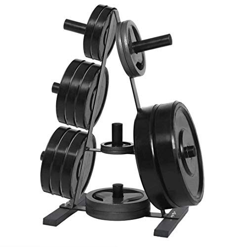 AT-X 2 inch Weight Plate Tree, Weight Plate Rack for Bumper Plates