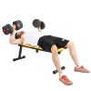 DlandHome Home Gym Adjustable Bench Weight Bench