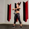 Kettlebell Handle for Use with Weight Plates