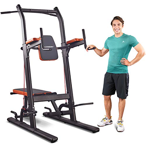 HARISON Multifunction Power Tower Pull Up Dip Station