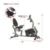 Sunny Health & Fitness Magnetic Recumbent Exercise Bike