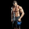 RitFit Neoprene Coated Solid Cast Iron Kettlebell