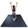 RevTime Large Exercise Mat 6 x 4 feet (72" x 48" x 1/4") 6 mm