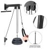 Odoland Wall Mount Forearm Wrist Roller Trainer