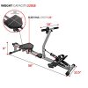 ZHCCCJBOY Rowing Machine Hydraulic Rowing Machine LCD Monitor