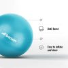 Trideer Pilates Ball, Barre Ball, Mini Exercise Ball, 9 Inch Small Bender Ball