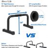 IDEER LIFE Push Up Stand XL Parallette Bars, Upper Body Push Up Bar