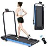 BiFanuo 2 in 1 Folding Treadmill, Smart Walking Running Machine